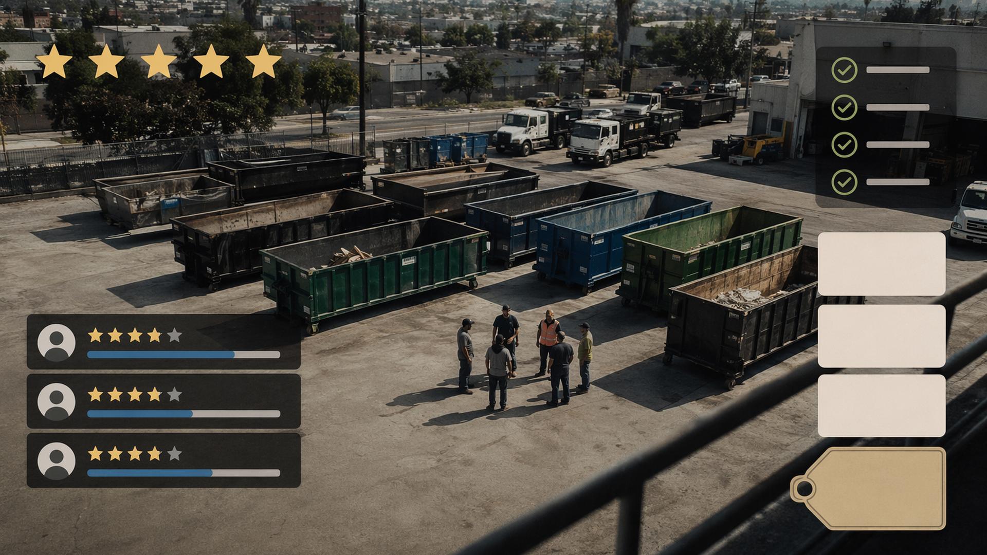 The Top Rated Dumpster Rental Companies Los Angeles That Customers Love